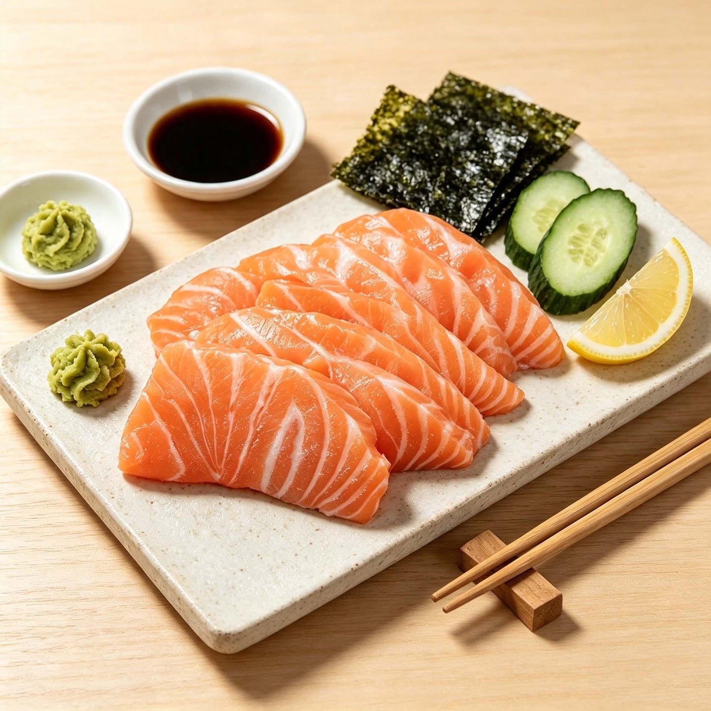 Fresh Salmon Sashimi