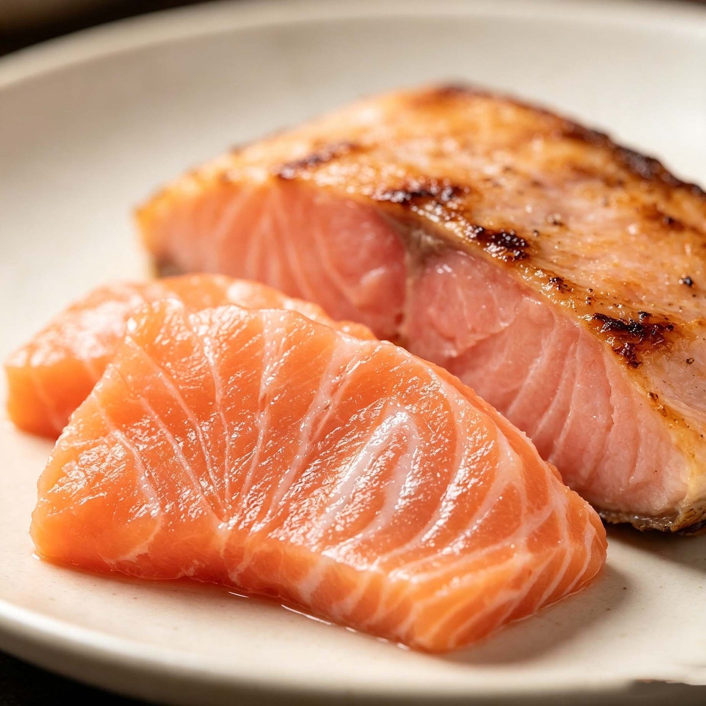 Fresh Salmon Sashimi